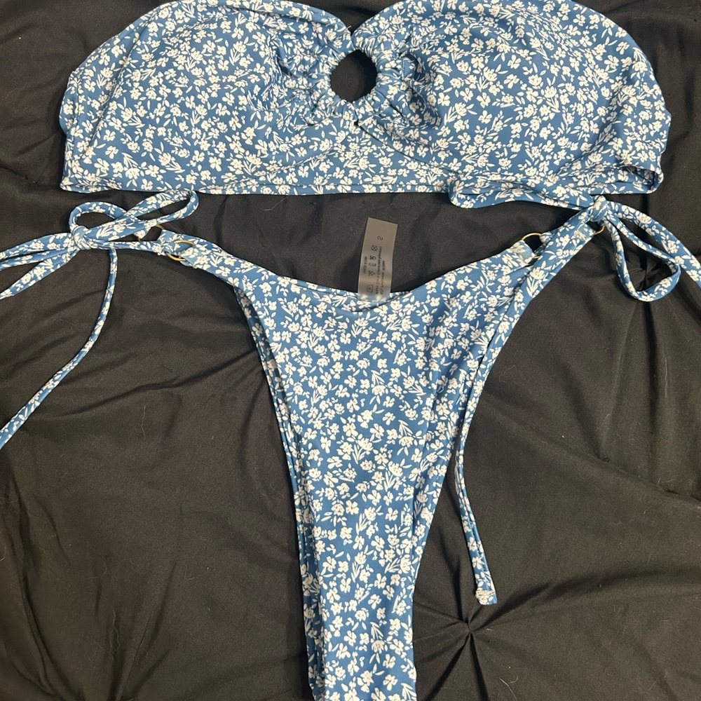 shein bandeau bikini